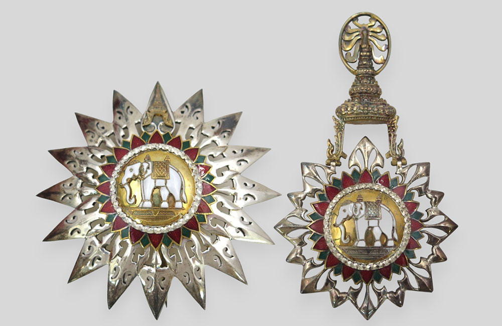 勲章【タイ王国 白象勲章】買取実績｜日晃堂 買取実績