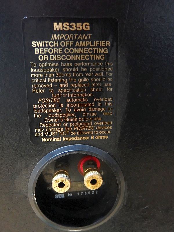 ヤフオク出品中 スピーカー 英国モダンショート MS 35G