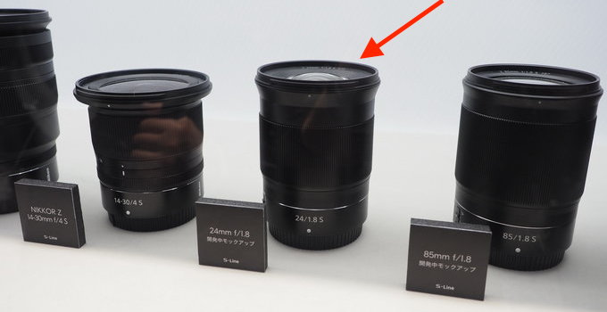 Nikon Nikkor Z 24mm f/1.8 S mirrorless lens additional information