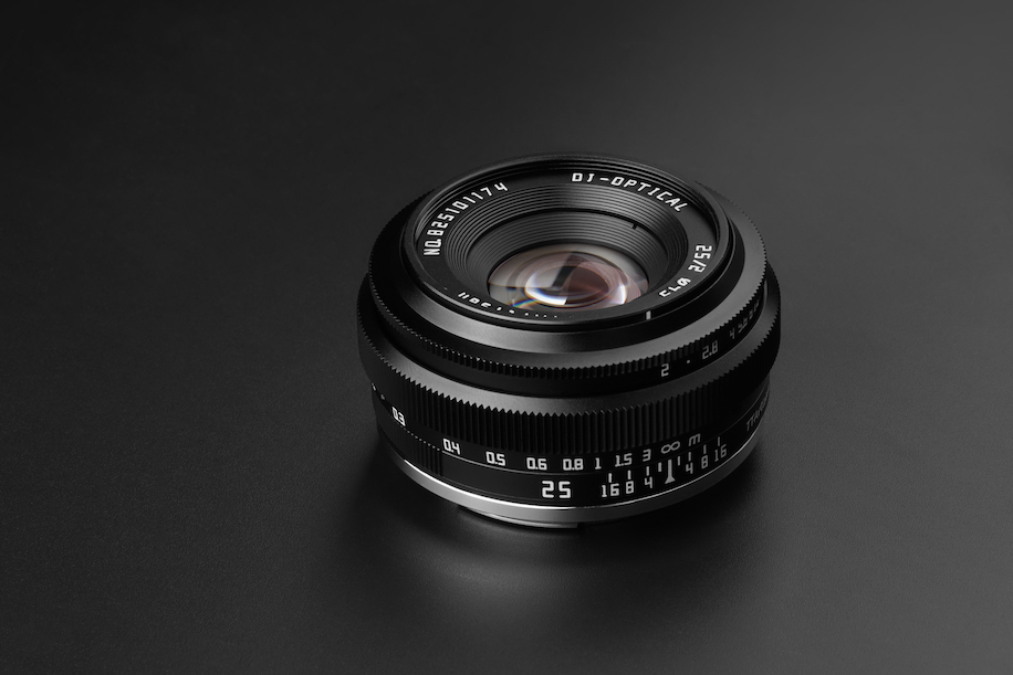 TTArtisan announced a new 25mm f/2 APS-C mirrorless lens for Nikon