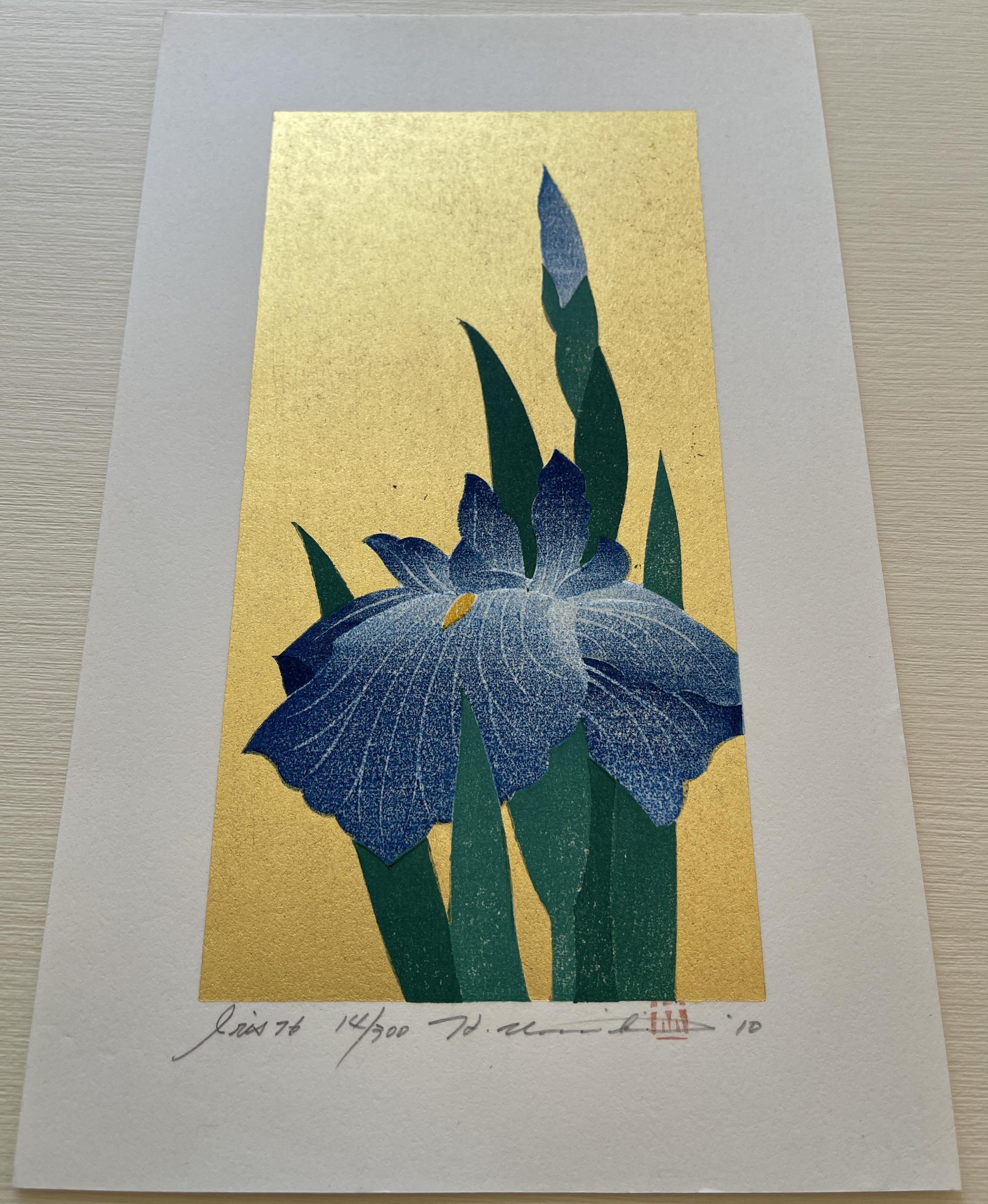 Iris 76 - Hajime Namiki - Japanese Prints - Nipponprints.com