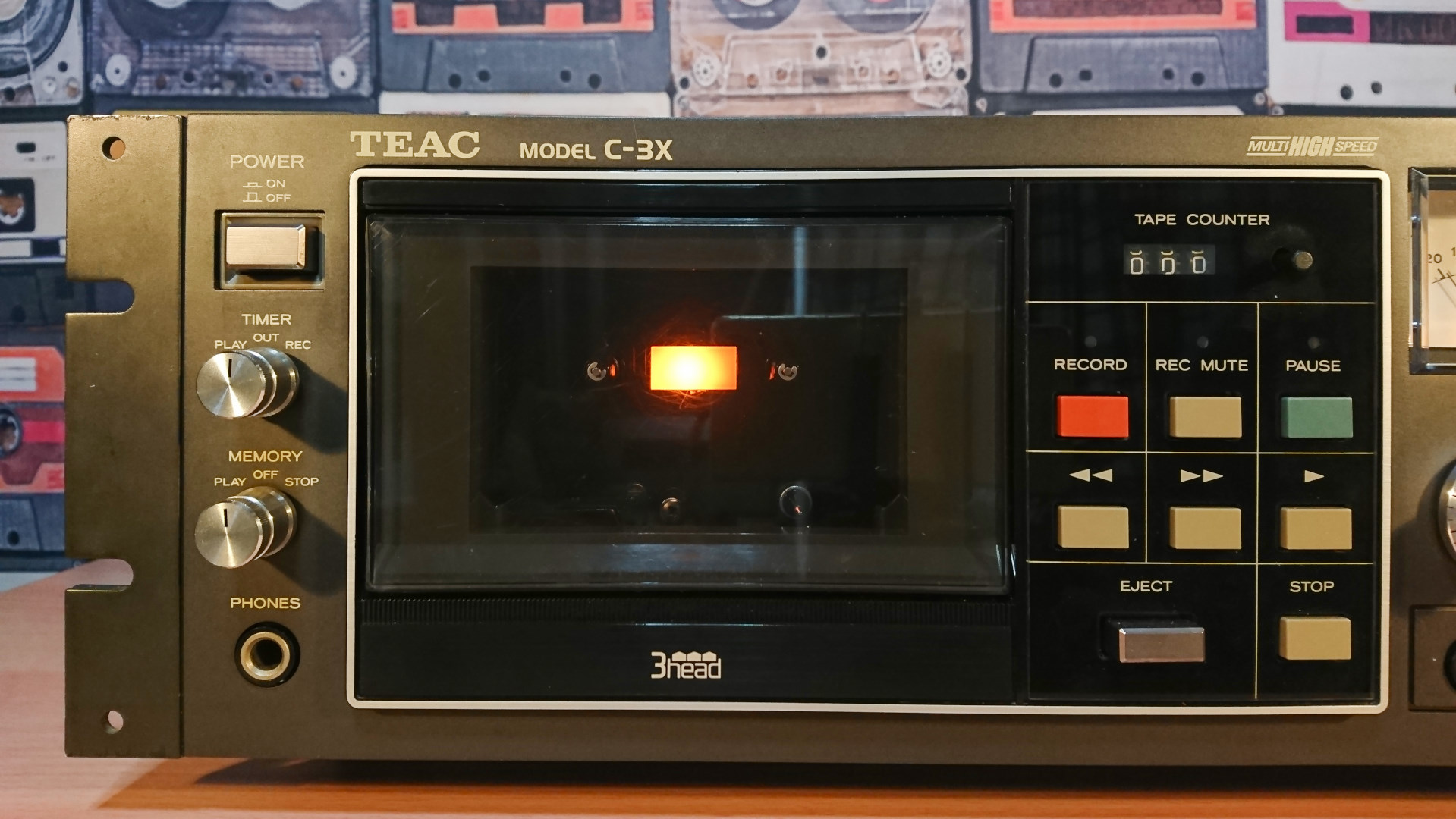 TEAC C-3X カセットデッキ | スーパーカセッターズ SuperCassetters'