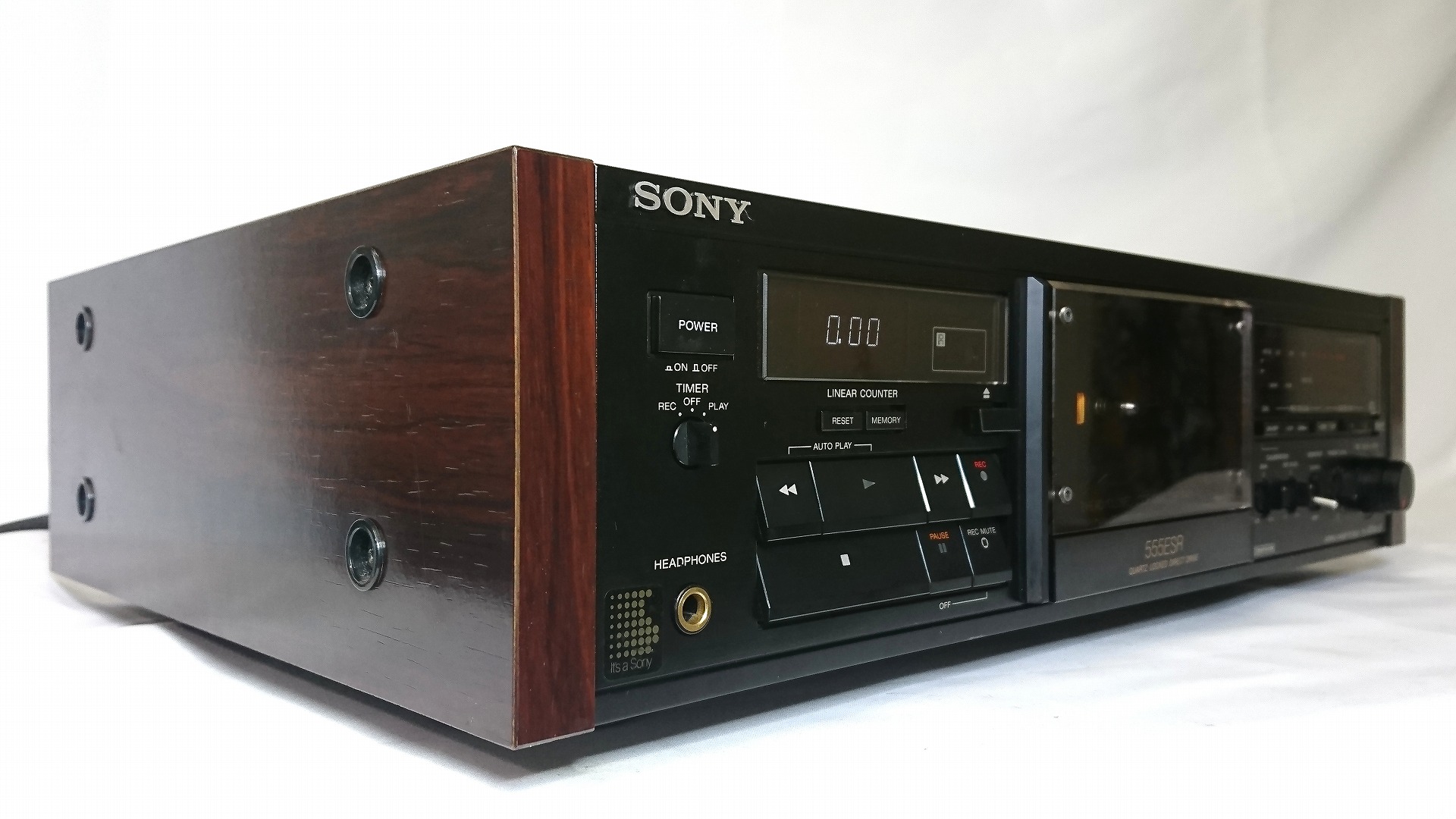 SONY TC-K555ESR◇最後の旧型メカ。最後の独立懸架ヘッド。 | スーパー