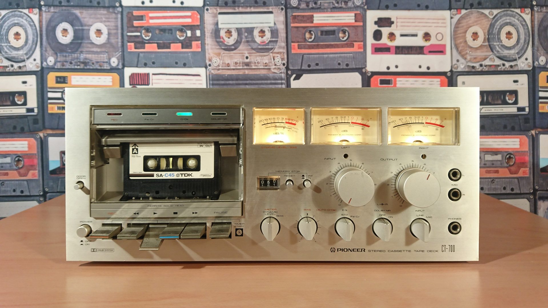 Pioneer CT-700 実機の写真で外観・内部構造を紹介 | スーパーカセッ