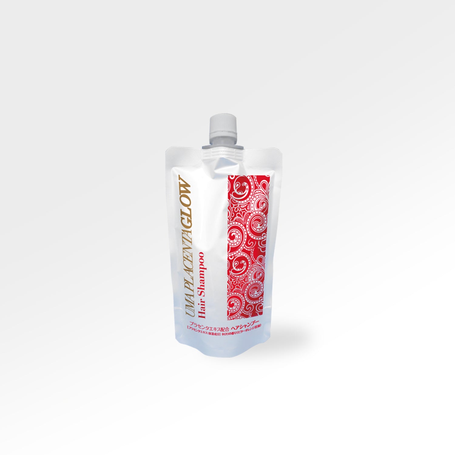 ウマプラセンタグロー シャンプー（ホワイト）［詰替え］300ml | 馬