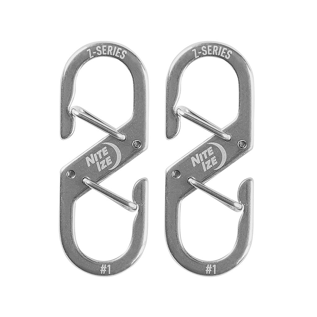 Zカラビナー #1×2P ステンレスシルバー – Nite Ize JAPAN