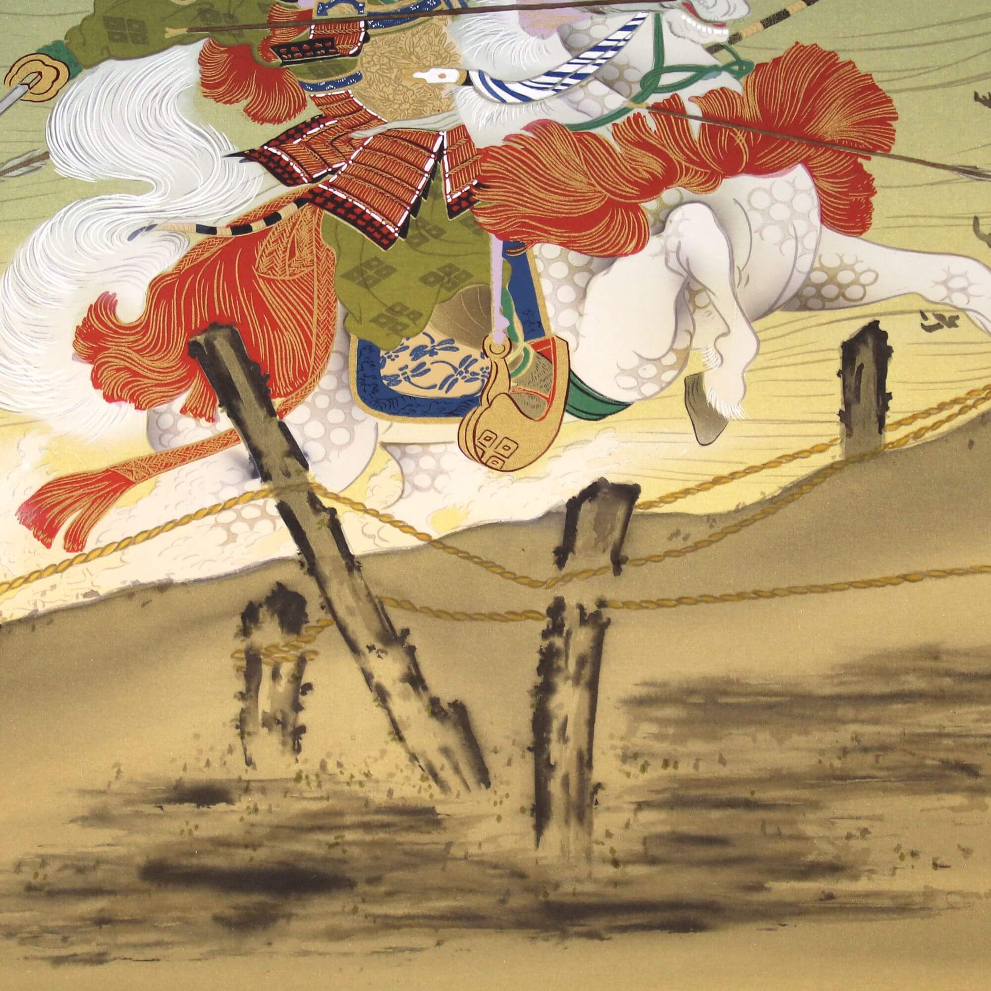 中島佳香 / 宇治川先陣 | 掛軸 － 野村美術