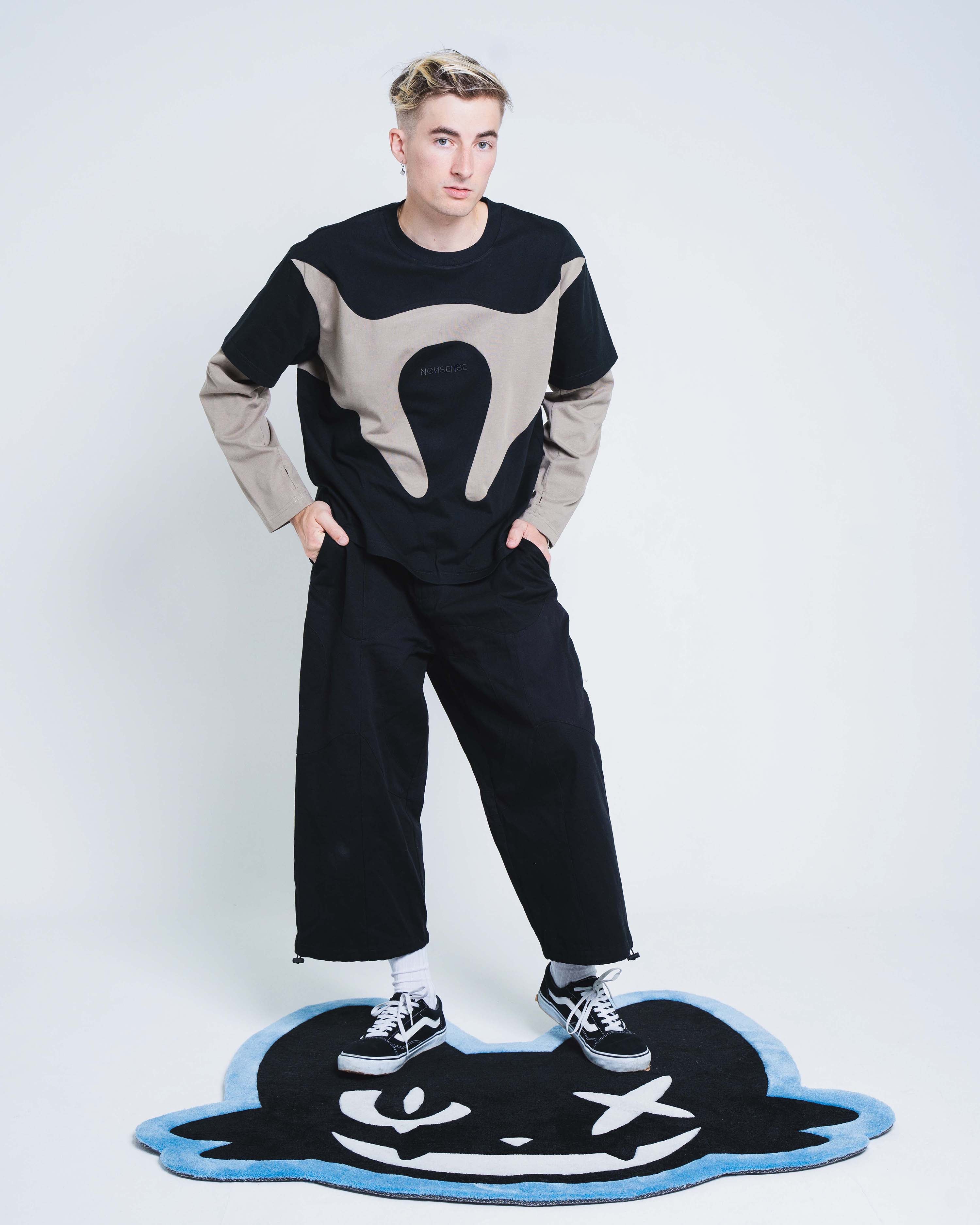 COLOR BLOCK LS T-SHIRT – NONSENSE.JP