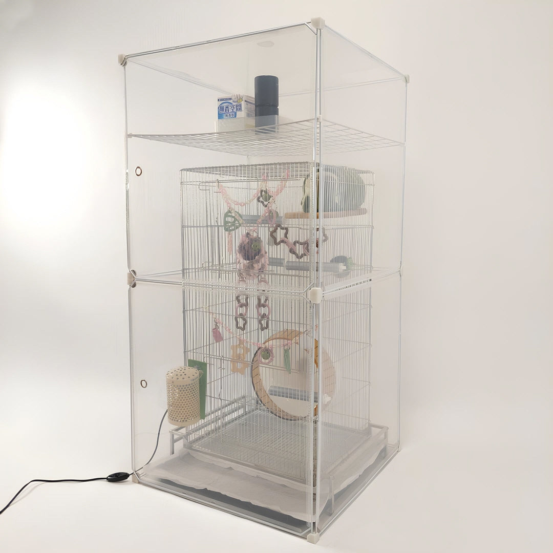 91cm,10秒掃除,ステンレスのモモンガケージ,日本初のトレー洗い不要