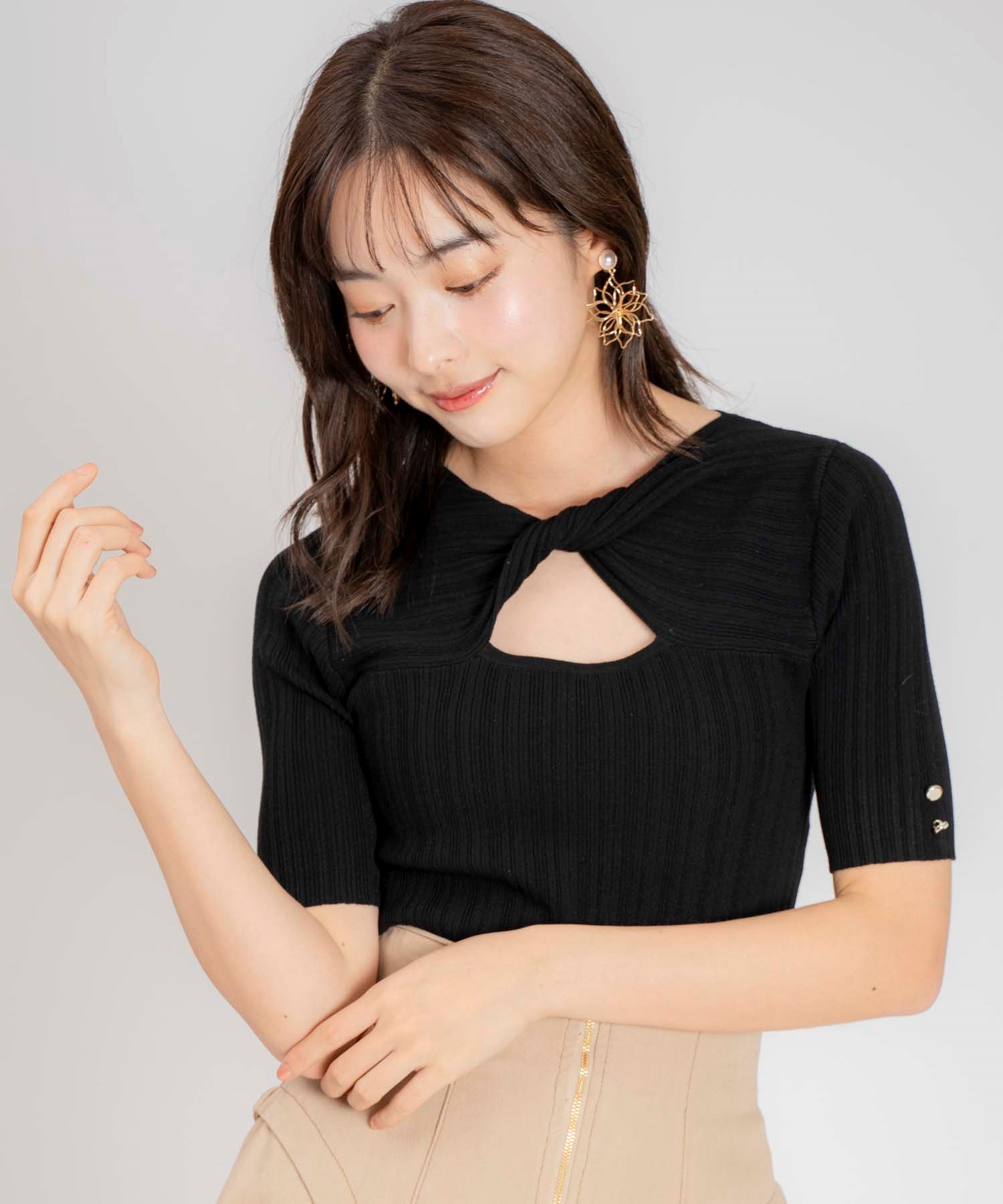 ツイストオープンニット | ニット | NOELA OFFICIAL WEB STORE