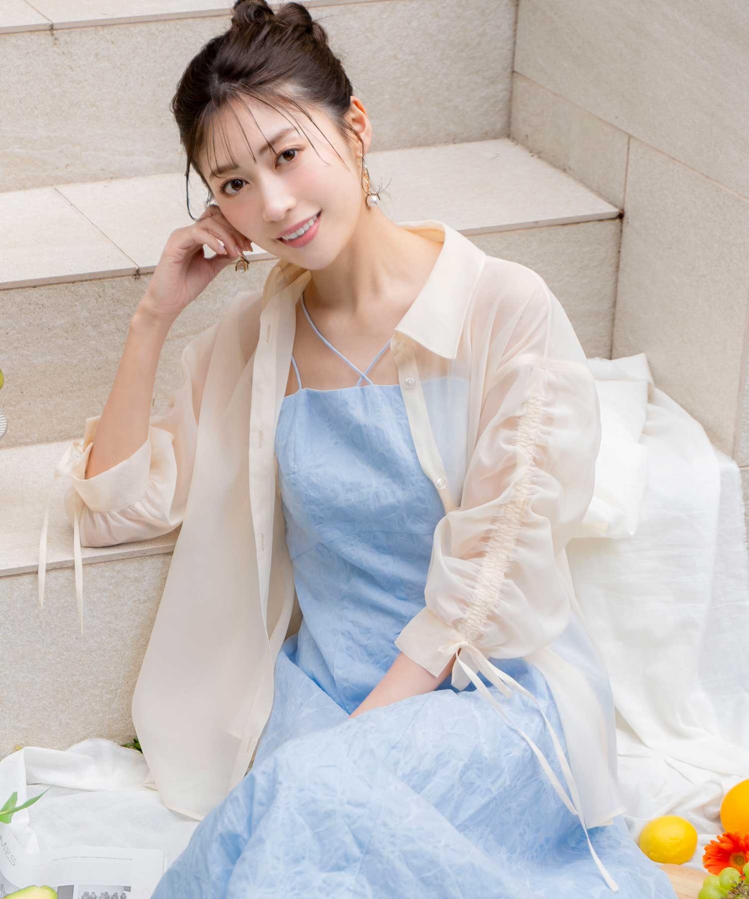 ドロストスリーブシアーシャツ | シャツ・ブラウス | NOELA OFFICIAL