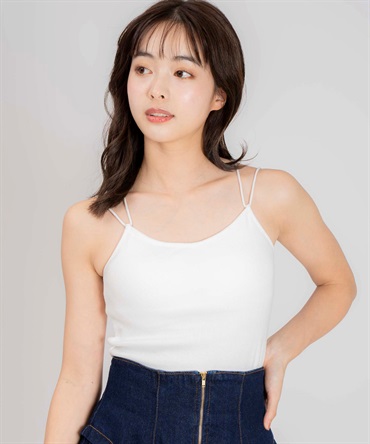 ナローストラップカップインキャミ | Tシャツ・カットソー | NOELA