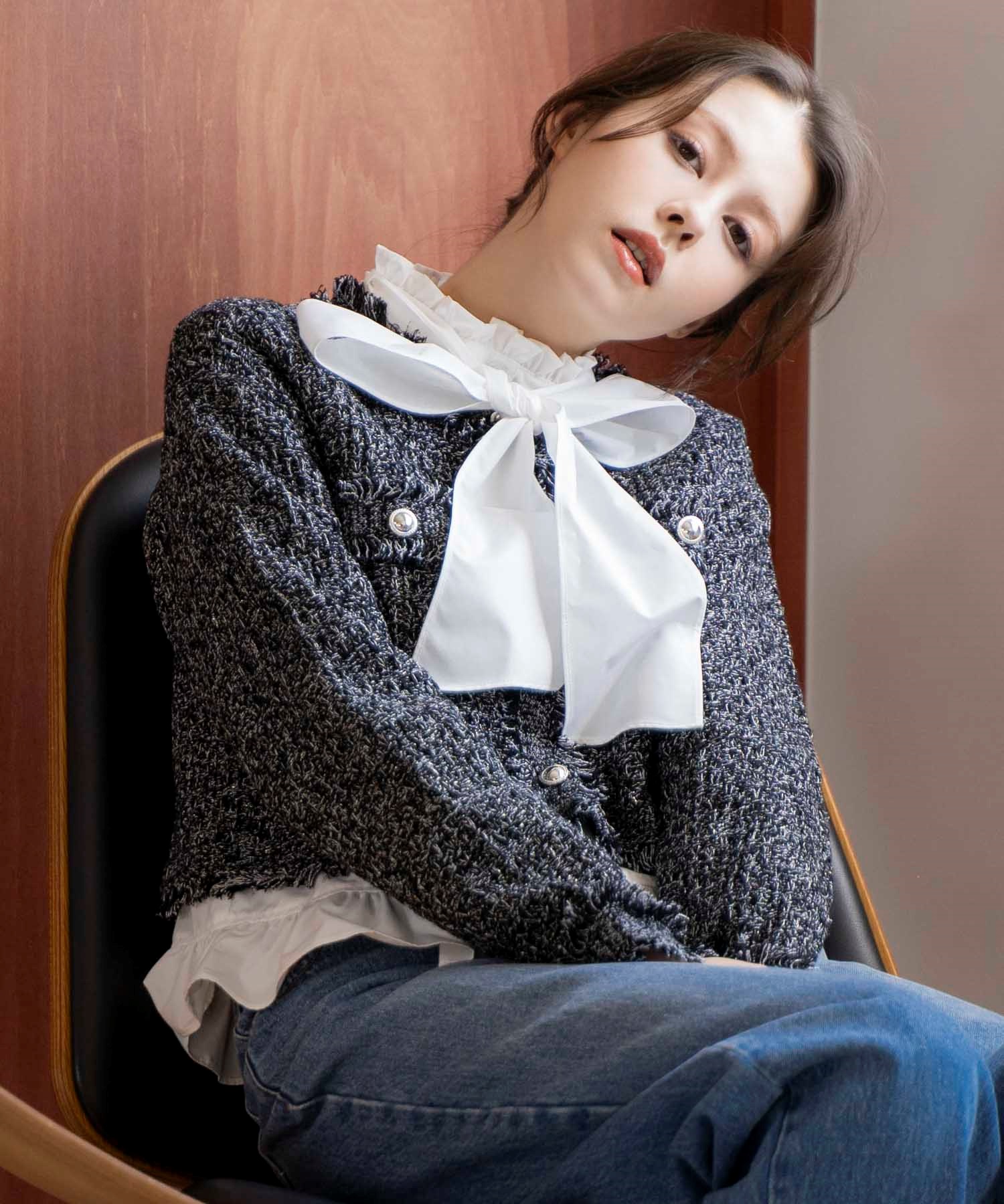 ツイードニットカーディガン | ニット | NOELA OFFICIAL WEB STORE