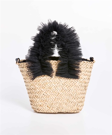 チュールハンドルかごバッグ | バッグ | NOELA OFFICIAL WEB STORE