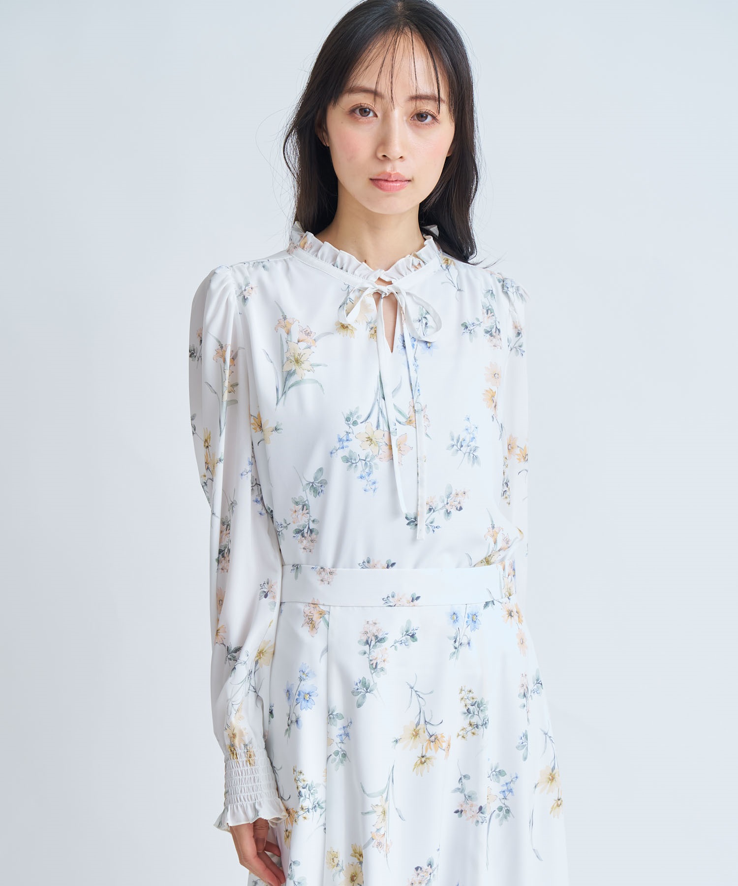 予約】花柄シアーブラウス | シャツ・ブラウス | NOELA OFFICIAL WEB STORE