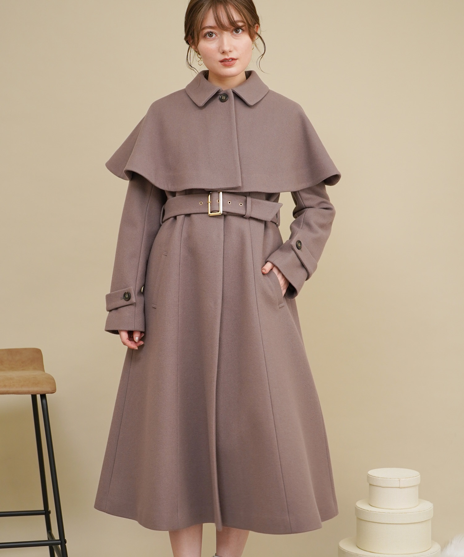 2WAYケープウールコート | コート | NOELA OFFICIAL WEB STORE