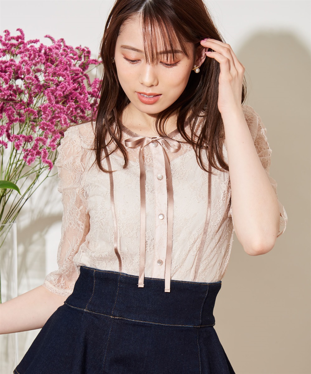 2WAYレーストップス | シャツ・ブラウス | NOELA OFFICIAL WEB STORE