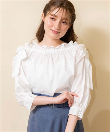 sono リボンブラウス ボウタイリボンブラウス（シャツ/ブラウス