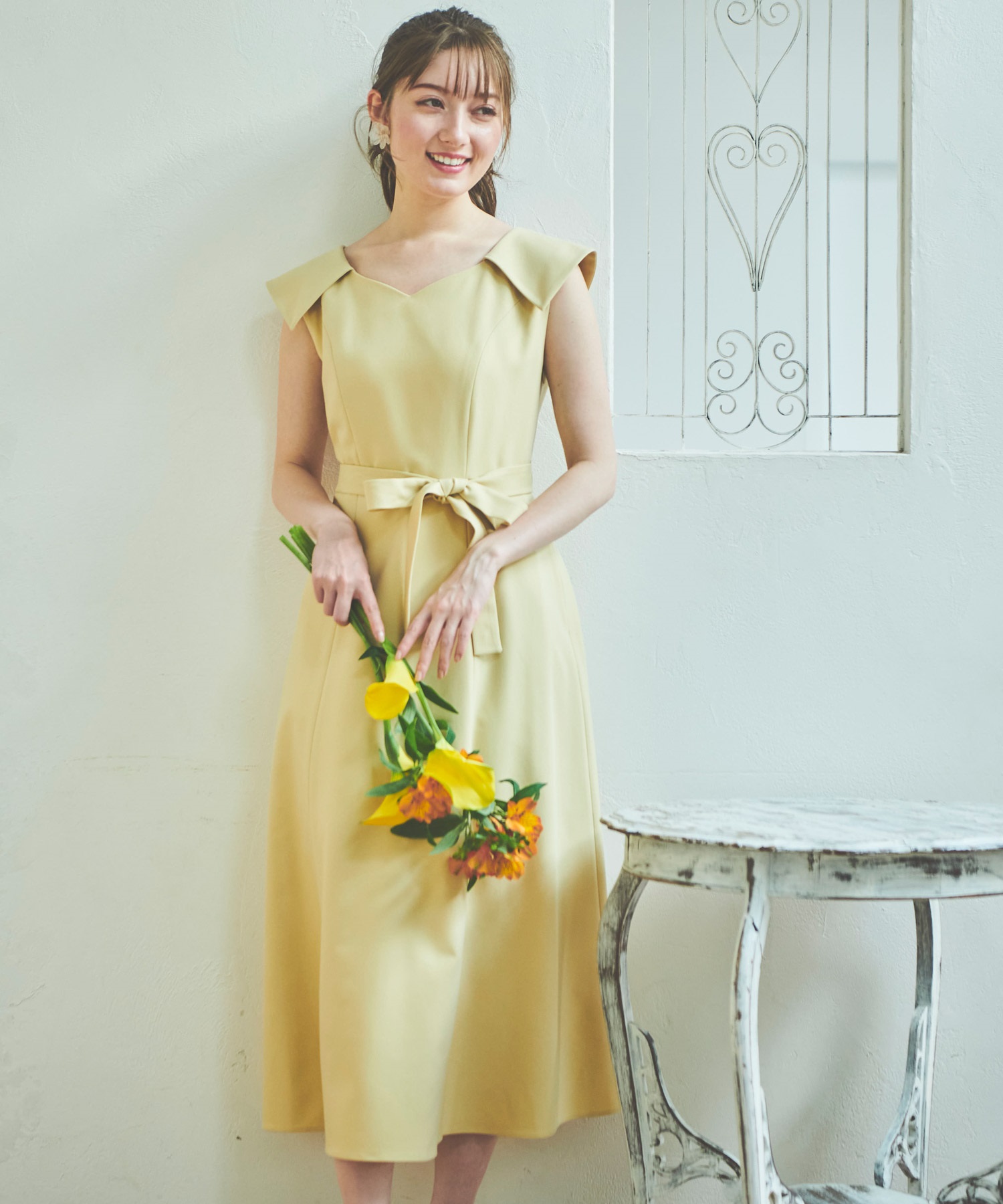 ハートネックワンピース | ロングワンピース | NOELA OFFICIAL WEB STORE