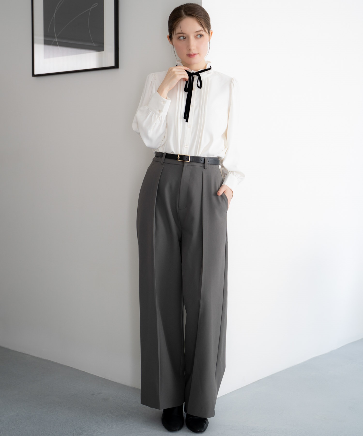 2WAYボウタイブラウス | シャツ・ブラウス | NOELA OFFICIAL WEB STORE