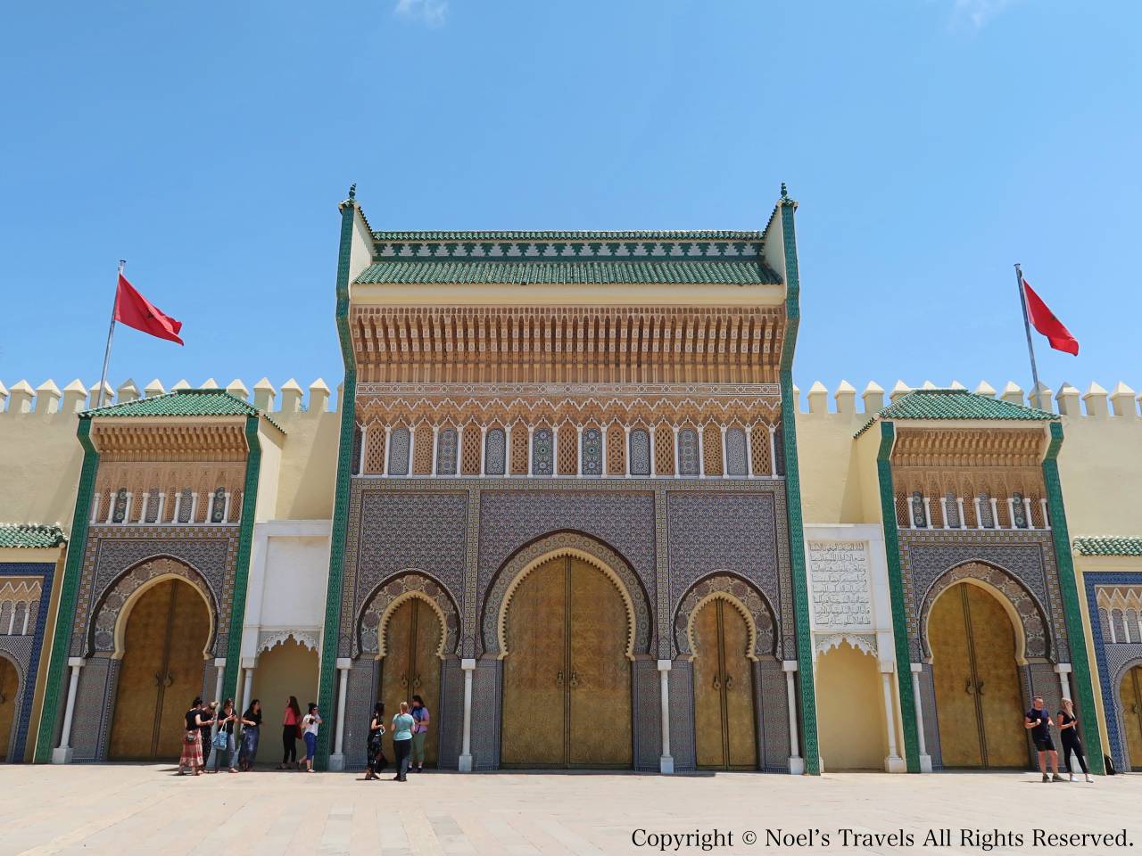モロッコの古都『フェズ』王宮の門と展望台からの景色｜Noel's Travels