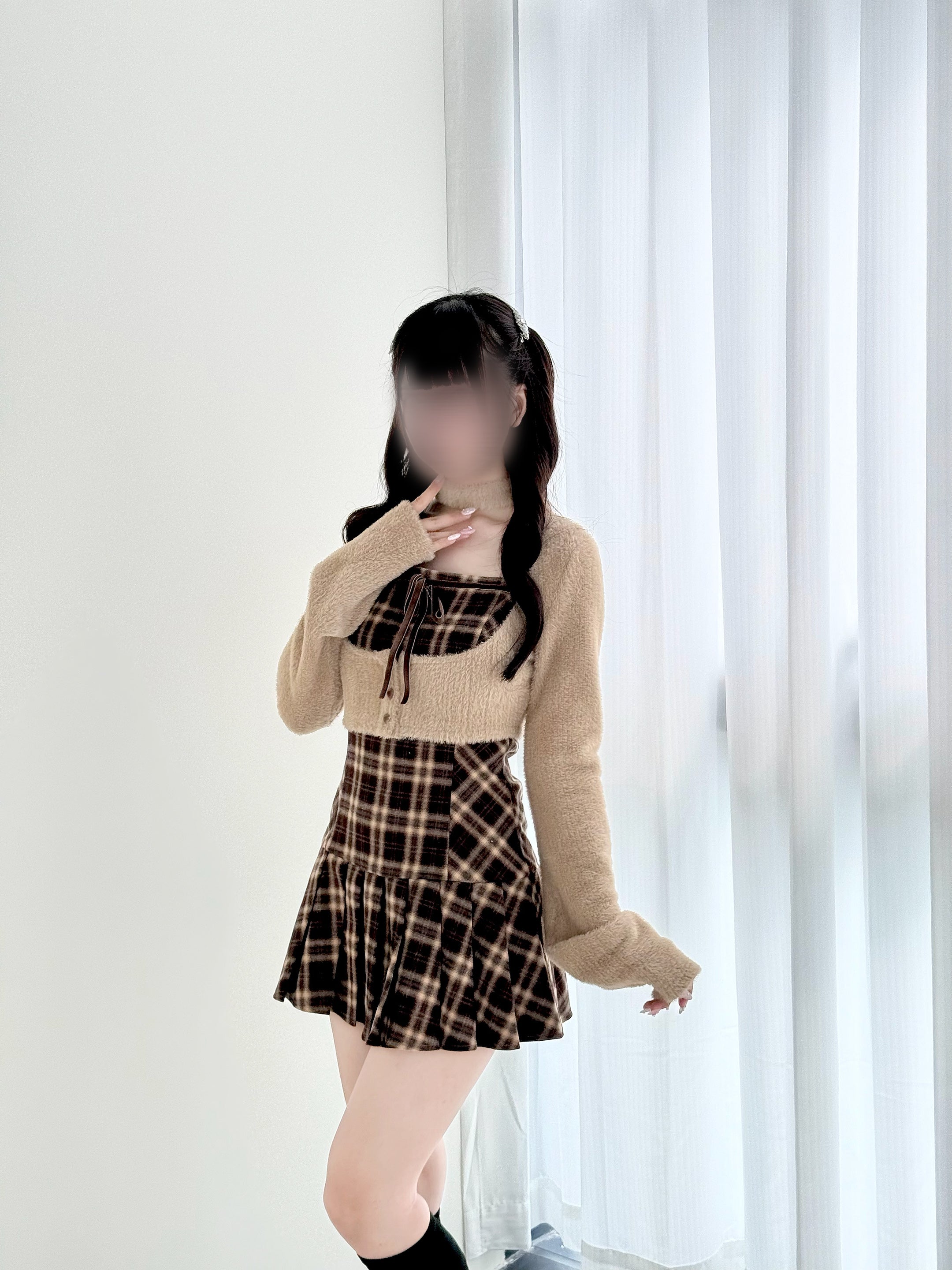 BunnyLis:リボンオフショルダーニットトップス – NoGenki