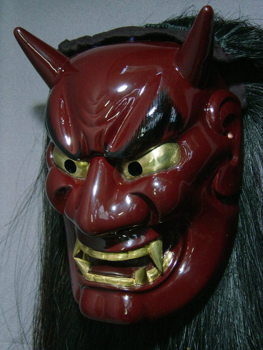 鬼太鼓面（おんでこ面）