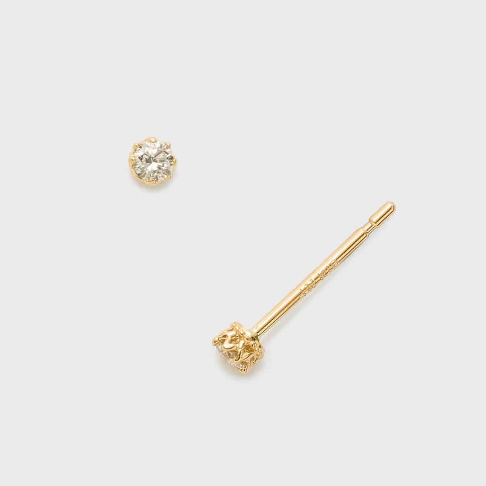 K18ダイヤモンドピアス(0.03ct)｜ピアス｜ノジェス 公式オンラインストア