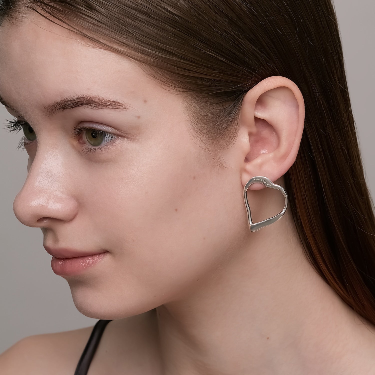 SAORIさんご着用】シルバーハートピアス｜ピアス｜ノジェス 公式