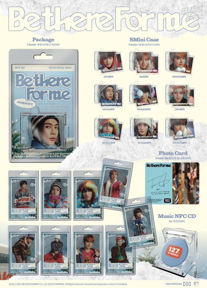 NCT 127 - WINTER SPECIAL SINGLE [BE THERE FOR ME]