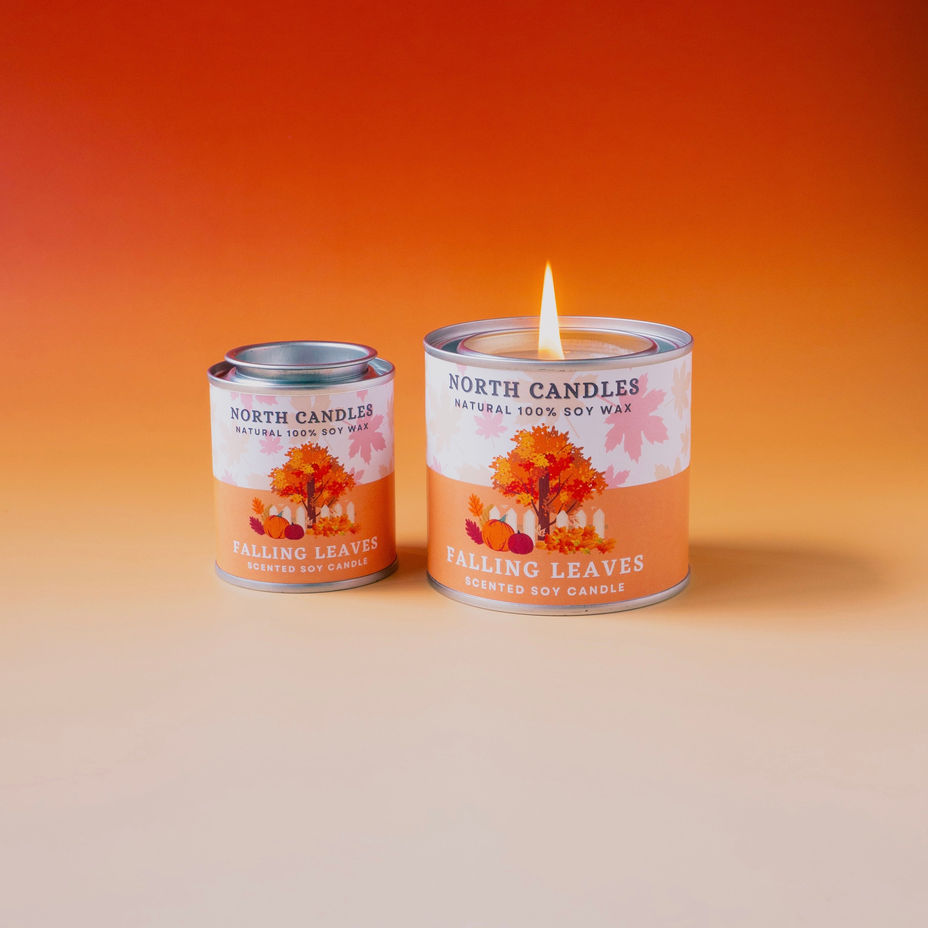 秋アロマキャンドルセット (SAVE 30-35%) パンプキンスパイス Pumpkin