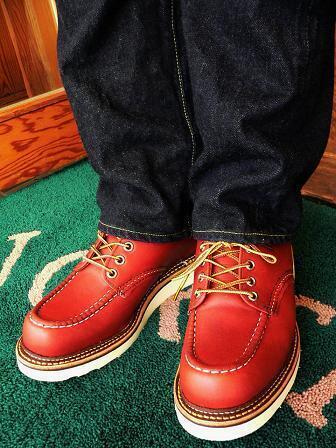 レッド・ウイングのワーク・オックスフォードが復刻です。/ RED WING