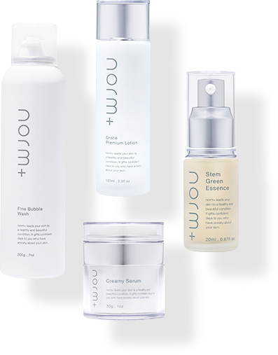 norm＋（ノームプラス）－愛沢えみりプロデュースのスキンケアブランド