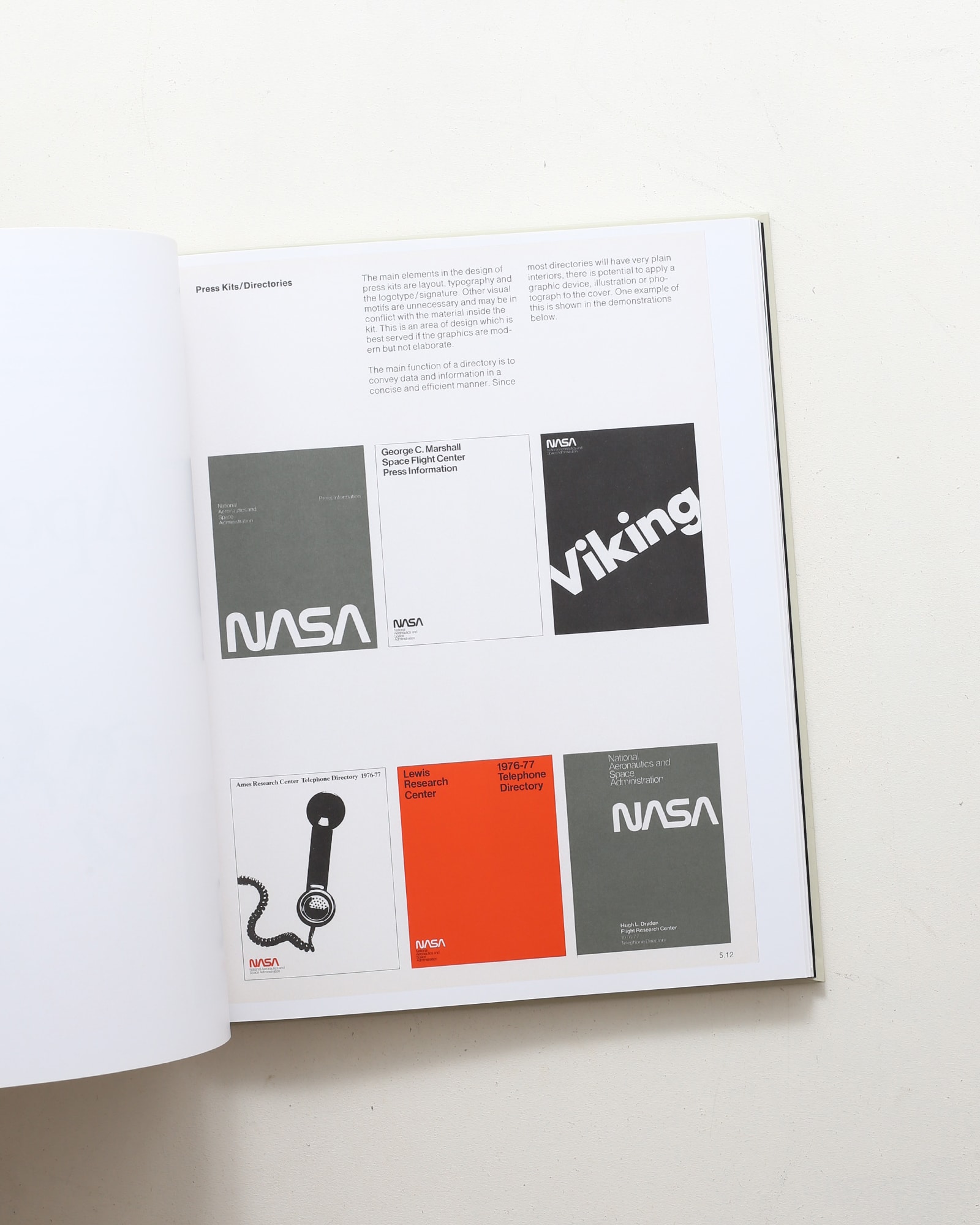 NASA: Graphics Standards Manual | nostos books ノストスブックス