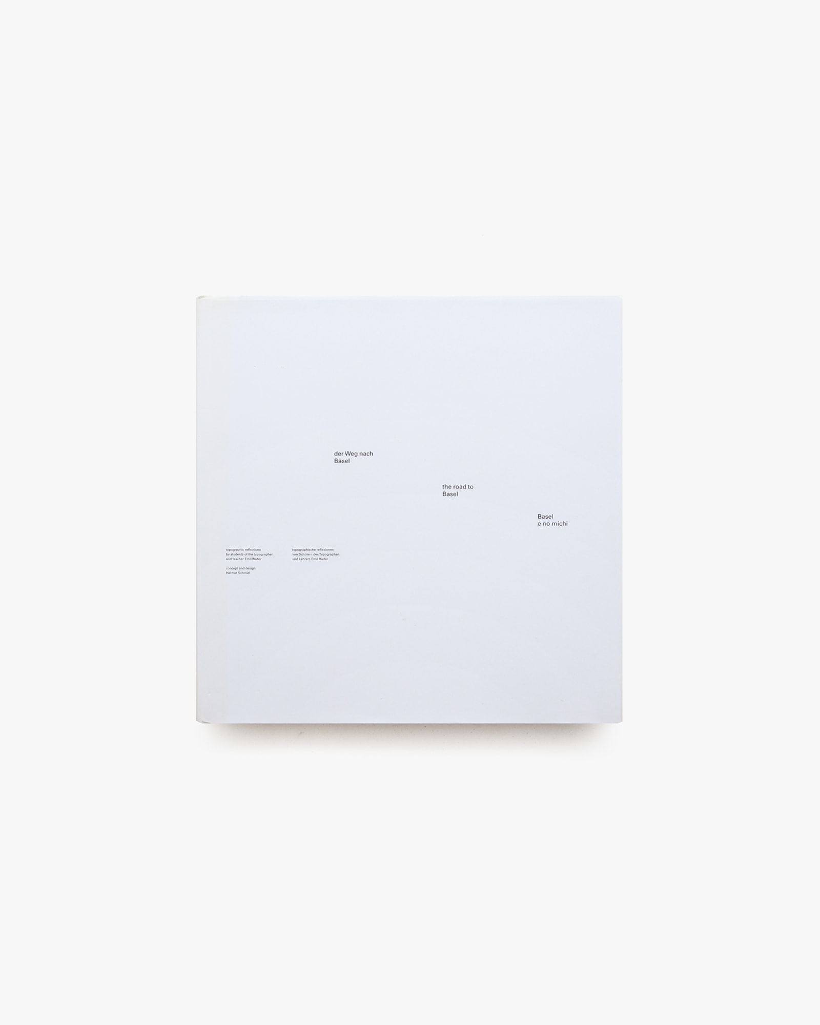 バーゼルへの道 | ヘルムート・シュミット | nostos books ノストス