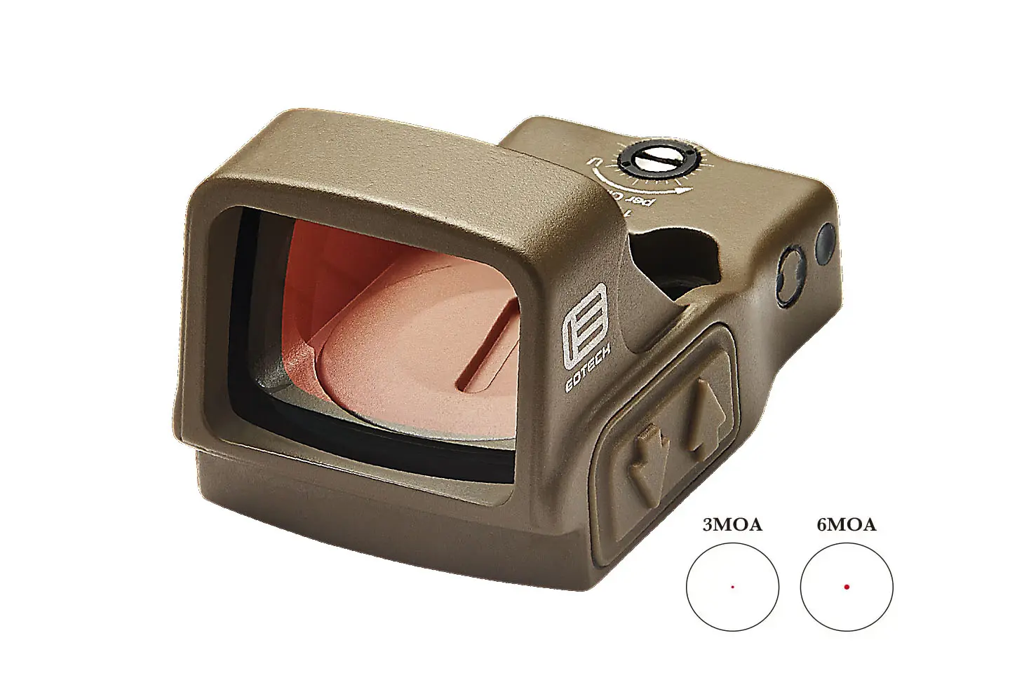 EFLX Mini Red Dot Sight TAN | Pistol Sights | ノーベルアームズ