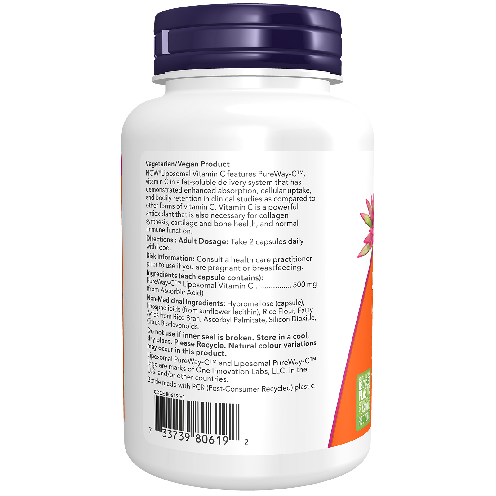 Liposomal C Veg Capsules - Now Foods Canada