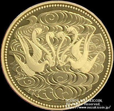 60th Anniversary of His Majesty the Emperor 100,000 Yen Proof Gold