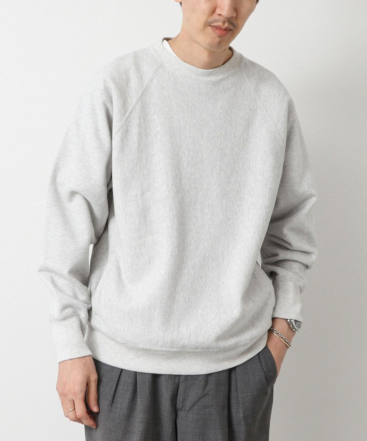 BATONER/バトナー】JUMBERCA URAKE CREW NECK 裏毛クルーネック