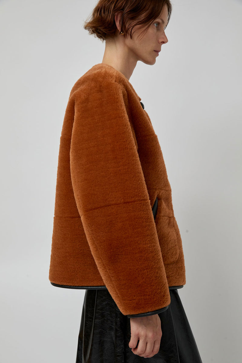 No.6 Niels Reversible Jacket in Ochre – No.6 Store