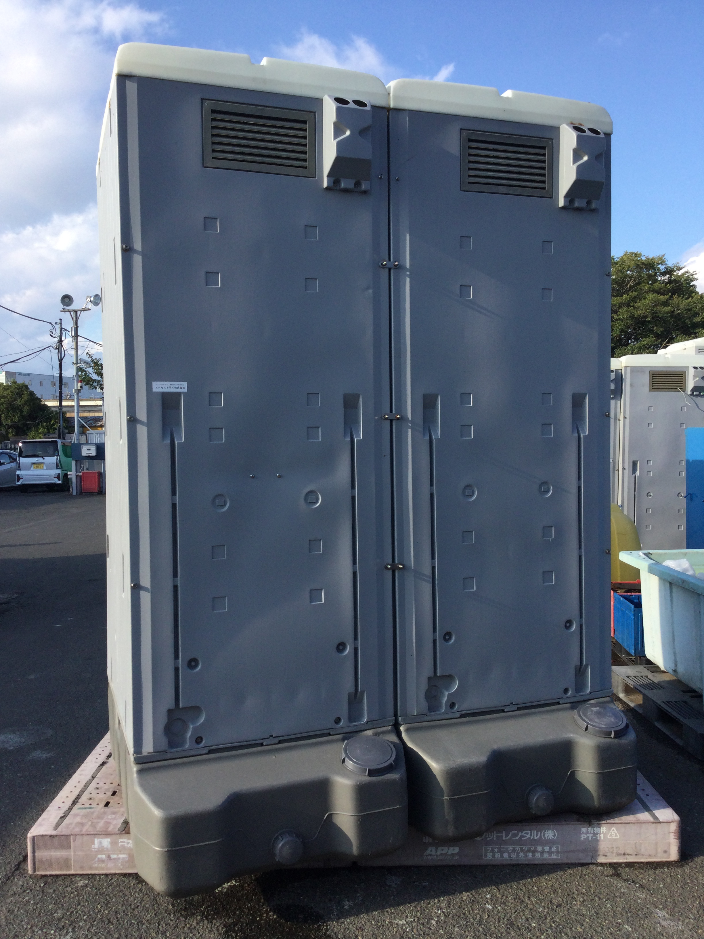 中古【仮設トイレ】EX1_2091 売り切り価格☆ 3万円引き！ 中古 快適