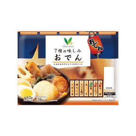 Vマーク 7種の味しみおでん 460g: チルド惣菜・豆腐・納豆・漬物など