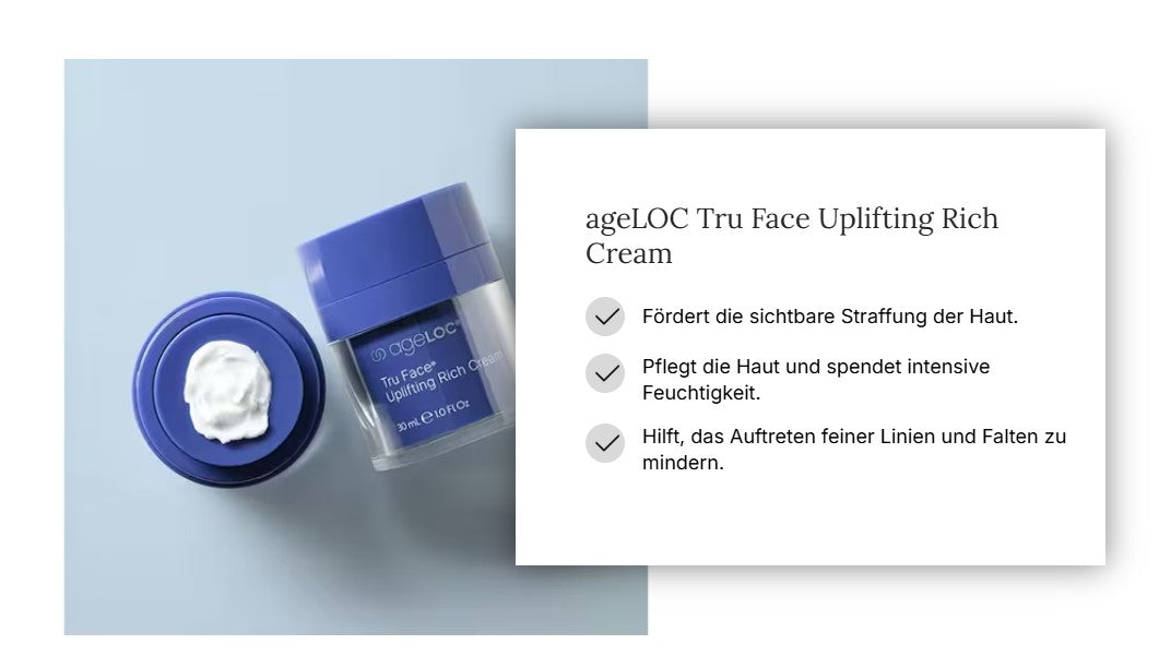 ageLOC Tru Face Uplififting Rich Cream