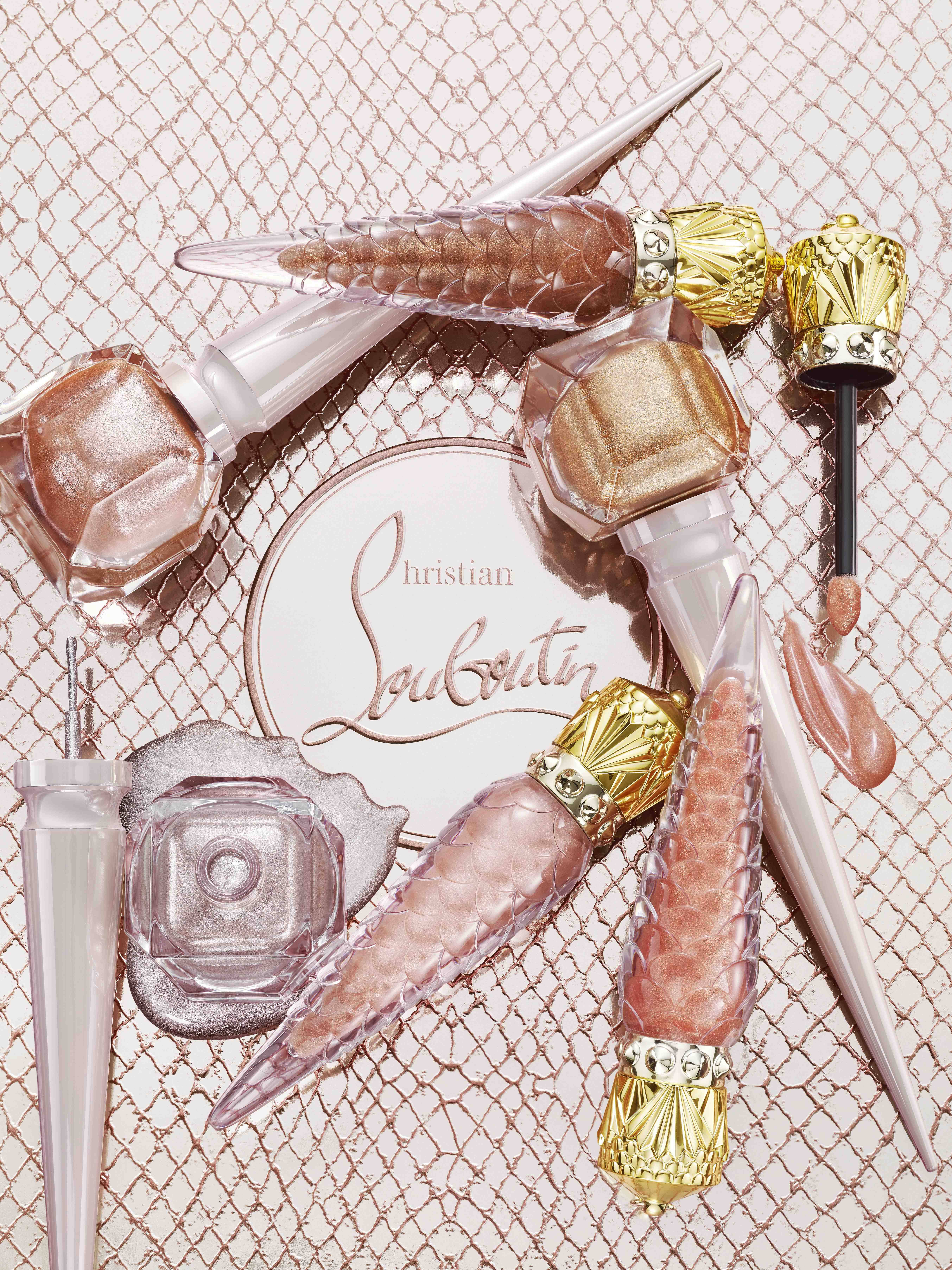 クリスチャン ルブタン」の新作コスメで刺激的なヌードメイクを