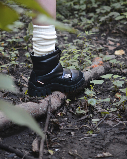 Hender Scheme×THE NORTH FACE」初コラボはダウンシューズから