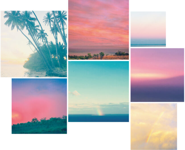 ハワイの離島に暮らす画家・山崎美弥子が描く「1000年後の未来の風景