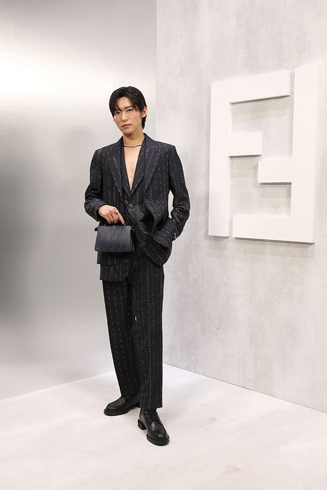 目黒蓮、イ・ミンホらが来場「Fendi」2024-25年秋冬 メンズ