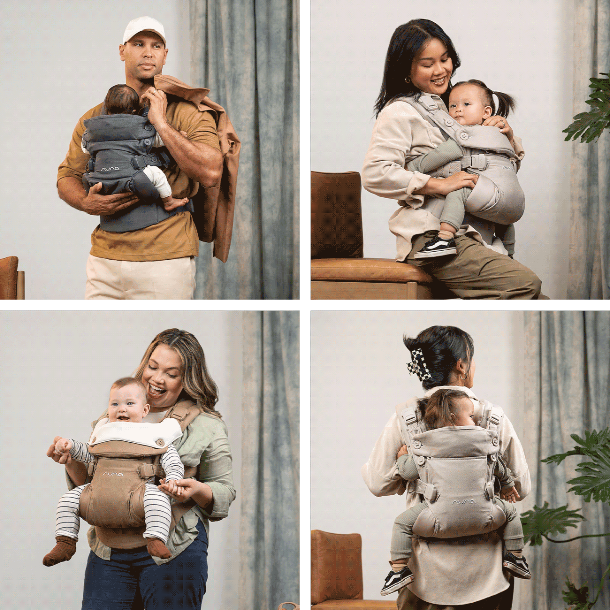 Nuna CUDL luxe Baby Carrier | Luxury Performance Cashmere