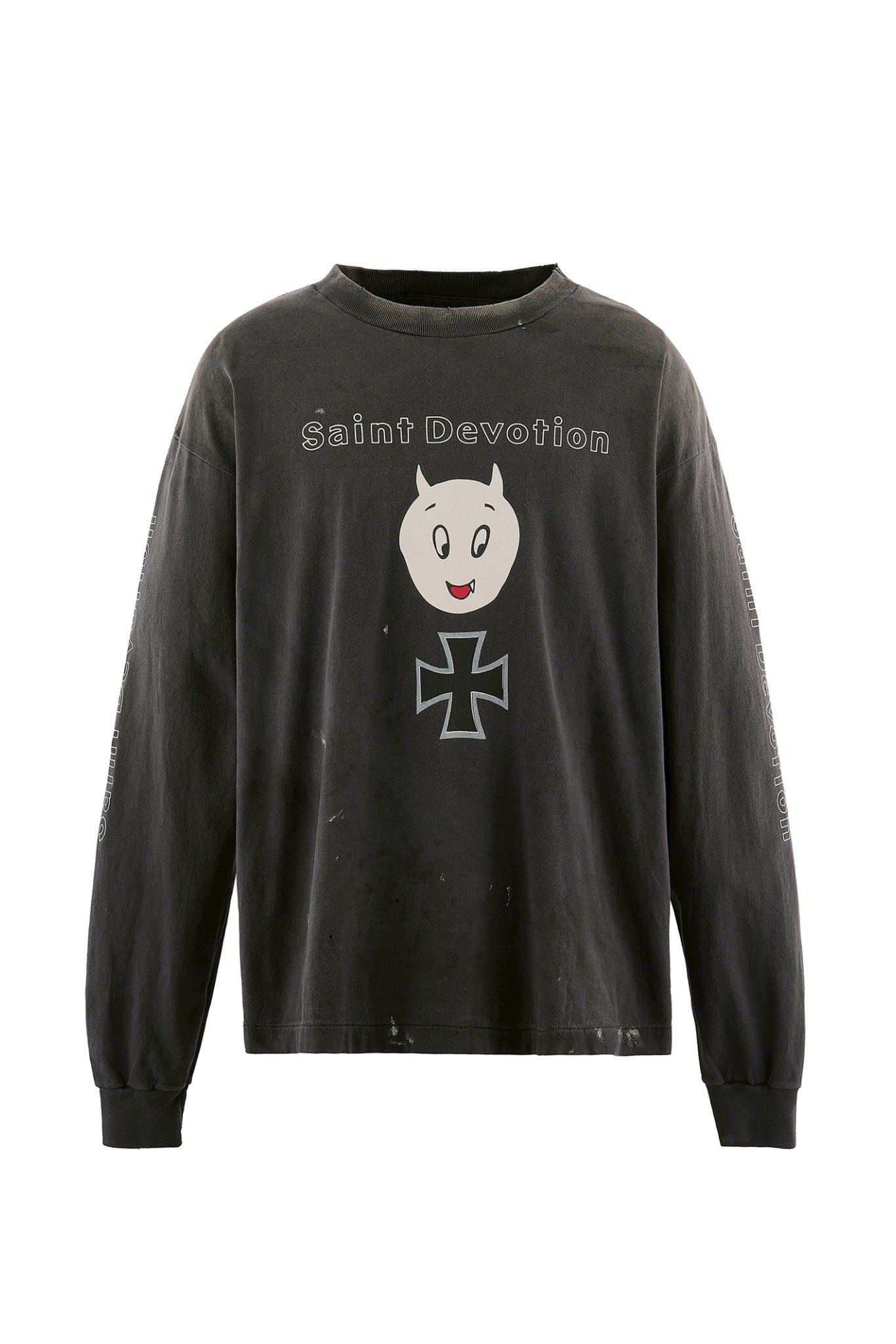 SAINT Mxxxxxx セイント マイケル FW24 LS TEE/DEAD SAINT / NVY - NUBIAN