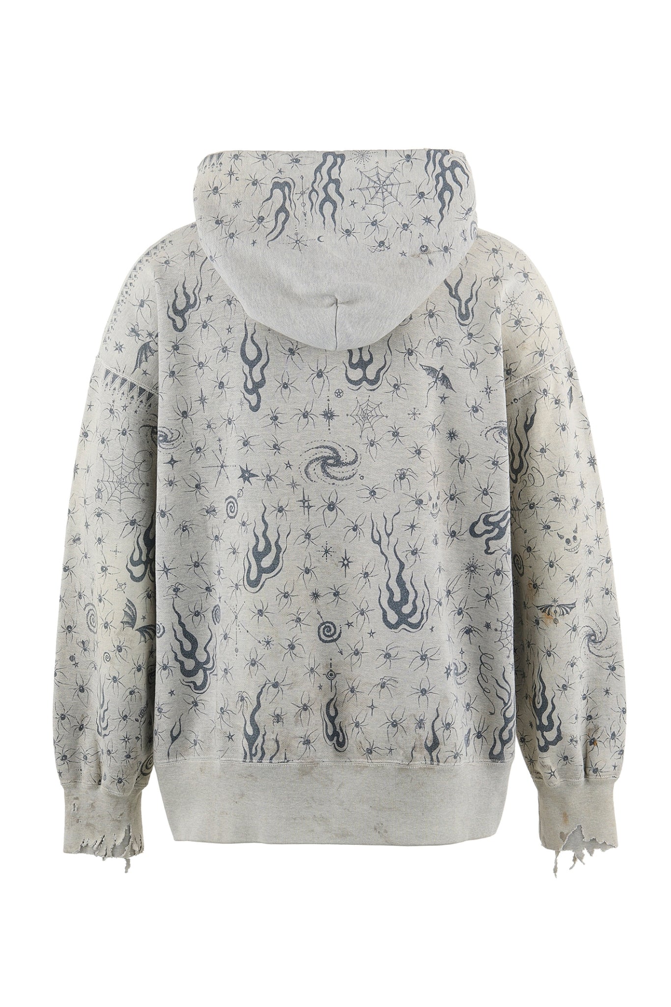 SAINT Mxxxxxx × Dr.Woo SS25 DW_HOODIE/Dr.Woo / GRY - NUBIAN